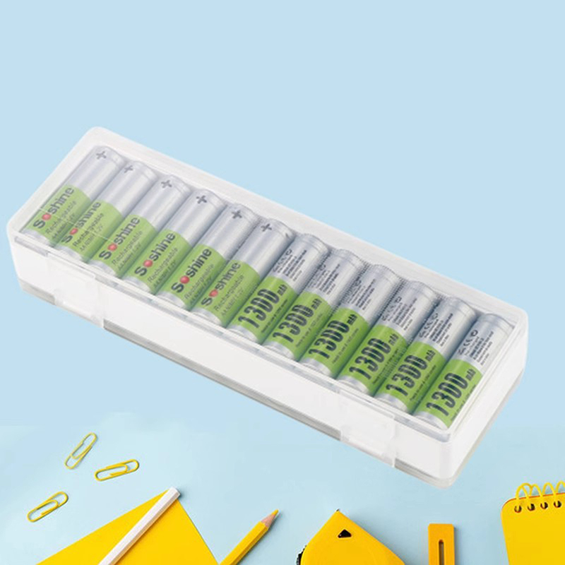 Battery Case Storage - Estuche de almacenamiento de pilas AA,
