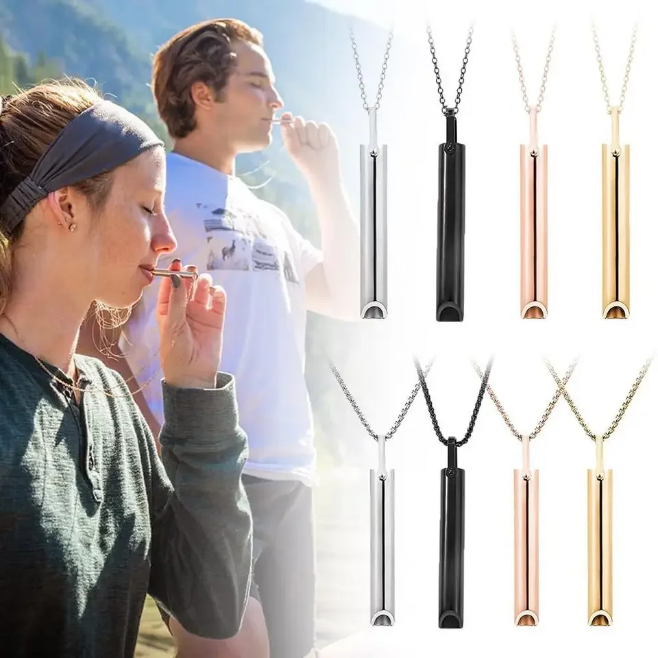 Collar con silbato de acero in - Vaping Goods reseña y precio