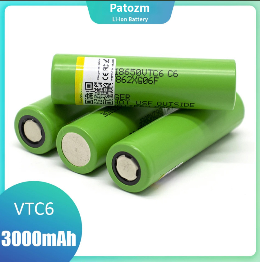 Batería Son VTC6 18650 de 3000 - Vape Battery 18650 reseña y precio