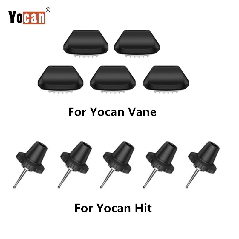 5 unids/pack Original Yocan Hi - Dry Herb Vaping Accessories reseña y precio